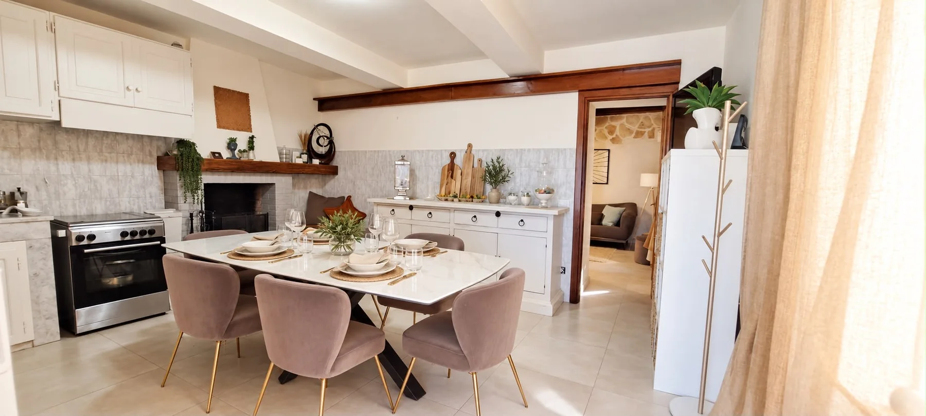 Cucina e sala da pranzo